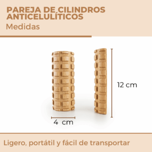 Pareja Cilindros anticelulíticos Maderoterapia - Imagen 10