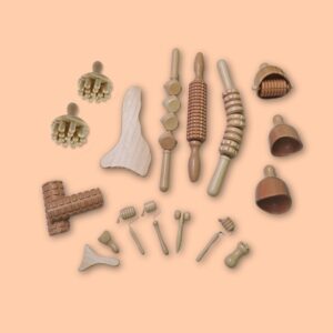 Pack kits Maderoterapia Corporal + Anticelulítica + Facial - Imagen 1