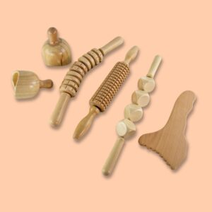 Kit per la terapia del legno per il corpo