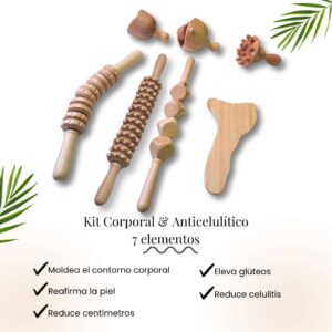 Kit corporal & anticelulitis Classic 7 elementos - Imagen 3