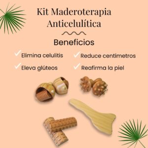 Nuevo Kit Maderoterapia Anticelulítica - Imagen 4