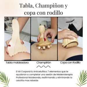 Nuevo Kit Maderoterapia Anticelulítica - Imagen 3