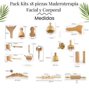 Pack kits Maderoterapia Corporal + Anticelulítica + Facial - Imagen 6