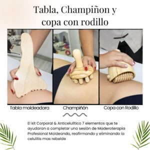 Nuevo Kit Maderoterapia Anticelulítica - Imagen 4