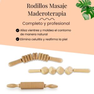 Pack kits Maderoterapia Corporal + Anticelulítica + Facial - Imagen 4