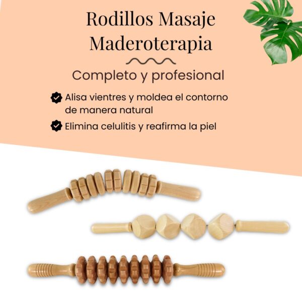 kit completo maderoterapia online 18 piezas 234567