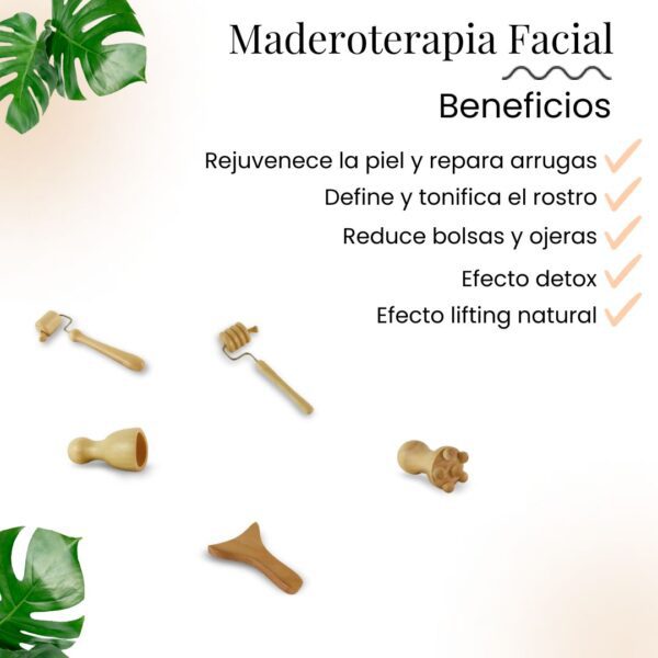 kit completo maderoterapia online 18 piezas 2345678