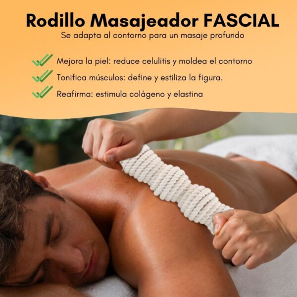 Rodillo fascial masaje maderoterapia profesional2345