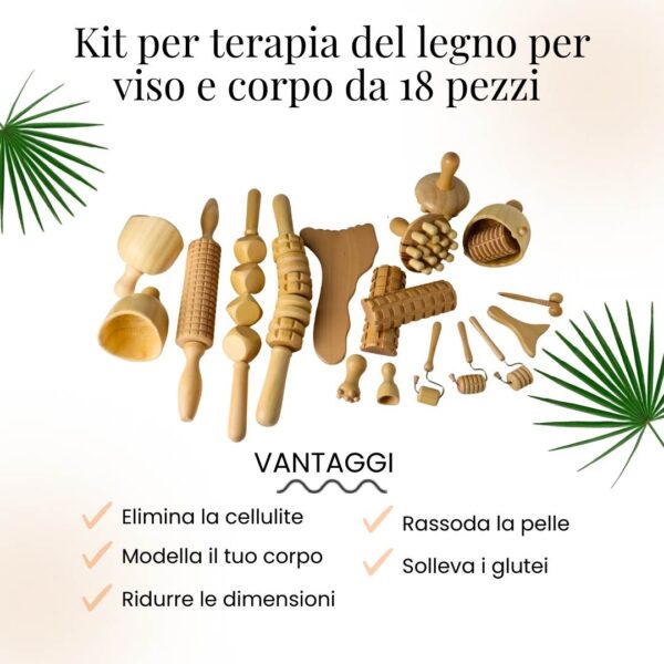 kit completo maderoterapia online 18 piezas 23