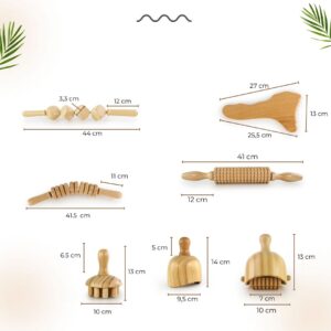 Kit de Maderothérapie Corporelle & Anticellulite Classique – 7 éléments – Image 6