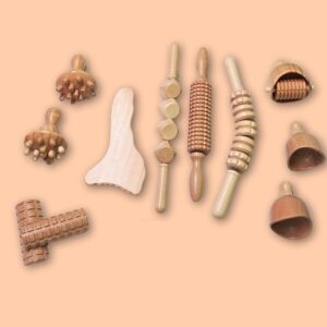 (Nuevo) Kit Maderoterapia Corporal & Anticelulítica Original