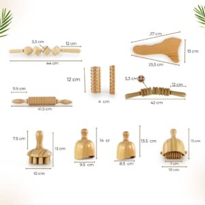 (Nuevo) Kit Maderoterapia Corporal & Anticelulítica Original - Imagen 6