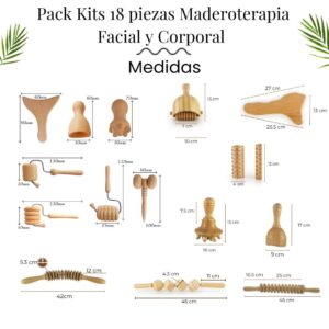 Pack kits Maderoterapia Corporal + Anticelulítica + Facial plus - Imagen 6