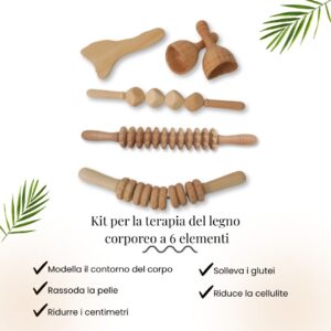 Kit per la terapia del legno per il corpo - immagine 6