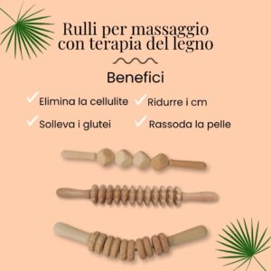 Kit per la terapia del legno per il corpo - immagine 5