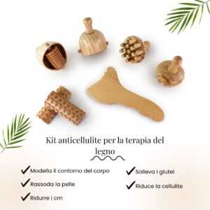 Nuovo Kit Anticellulite per Terapia del Legno - immagine 6