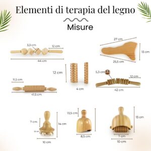 (Nuevo) Kit Maderoterapia Corporal & Anticelulítica Original - immagine 5