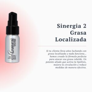 Sinergia 2 Maderoterapia Grasa Localizada 15ml - Imagen 3